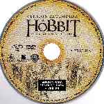 cartula cd de El Hobbit - La Batalla De Los Cinco Ejercitos - Version Extendida - Disco 01