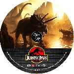 carátula cd de Jurassic Park - Parque Jurasico - Custom - V6