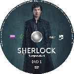 carátula cd de Sherlock - Temporada 04 - Disco 01 - Custom