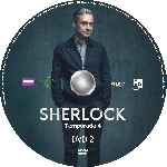 carátula cd de Sherlock - Temporada 04 - Disco 02 - Custom