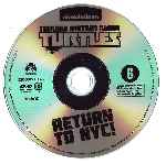 carátula cd de Tmnt - Las Tortugas Ninja - Regreso A Nueva York - Temporada 03 - Volumen 02