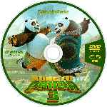 carátula cd de Kung Fu Panda 3 - Custom - V3