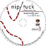 carátula cd de Nip Tuck - Temporada 01 - Disco 03 - Region 1-4