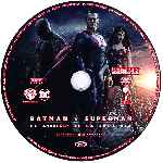 cartula cd de Batman V Superman - El Amanecer De La Justicia - Custom - V6