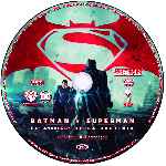 cartula cd de Batman V Superman - El Amanecer De La Justicia - Custom - V7