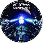 carátula cd de El Juego De Ender - Custom - V08