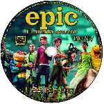 cartula cd de Epic - El Mundo Secreto - Custom - V5