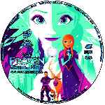 carátula cd de Frozen - El Reino Del Hielo - Custom - V4