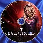cartula cd de Supergirl - Temporada 04 - Custom