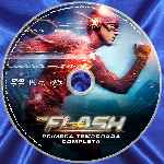 carátula cd de The Flash - 2014 - Temporada 01 - Custom