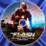 carátula cd de The Flash - 2014 - Temporada 02 - Custom