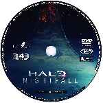 carátula cd de Halo - Nightfall - Custom - V4