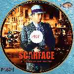 carátula cd de Scarface - El Terror Del Hampa - Custom - V2