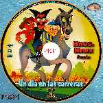 carátula cd de Los Hermanos Marx - Un Dia En Las Carreras - Custom - V3