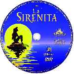 cartula cd de La Sirenita - Clasicos Disney - Custom - V9