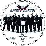 cartula cd de Los Mercenarios - Custom - V10