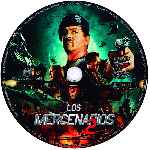 carátula cd de Los Mercenarios 2 - Custom - V10