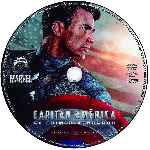 carátula cd de Capitan America - El Primer Vengador - Custom - V21