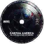 carátula cd de Capitan America - El Soldado De Invierno - Custom - V08