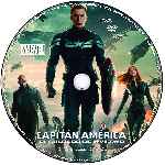 carátula cd de Capitan America - El Soldado De Invierno - Custom - V11