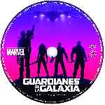 carátula cd de Guardianes De La Galaxia - 2014 - Custom - V25
