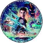 carátula cd de Percy Jackson Y El Mar De Los Monstruos - Custom - V08