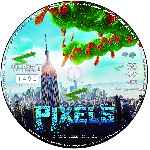 carátula cd de Pixels - Custom - V2