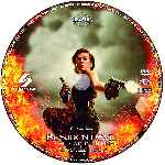 carátula cd de Resident Evil - El Capitulo Final - Custom - V08