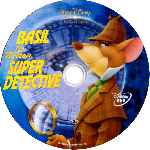 carátula cd de Basil El Raton Superdetective - Clasicos Disney - Custom