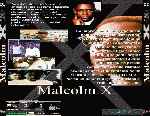 carátula trasera de divx de Malcolm X