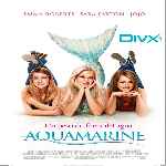 carátula frontal de divx de Aquamarine - Mi Amiga La Sirena