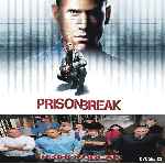 cartula frontal de divx de Prison Break - Temporada 01 - Disco 02 - V2
