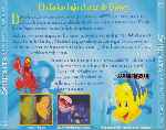 cartula trasera de divx de La Sirenita - Clasicos Disney - Edicion Especial