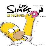 carátula frontal de divx de Los Simpson - La Pelicula