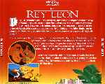 carátula trasera de divx de El Rey Leon - Clasicos Disney