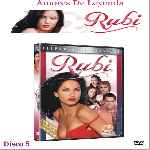 carátula frontal de divx de Amores De Leyenda - Rubi - Disco 05