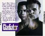 carátula trasera de divx de Gladiator - 1992