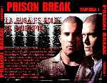cartula trasera de divx de Prison Break - Temporada 01 - Disco 01 - V3