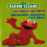 cartula frontal de divx de Barrio Sesamo - Lo Mejor De Elmo - Haciendo Deporte Con Elmo