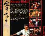 carátula trasera de divx de Karate Kid 2 - La Historia Continua