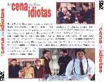 carátula trasera de divx de La Cena De Los Idiotas - 1998