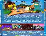 carátula trasera de divx de Phineas Y Ferb A Traves De La 2a Dimension
