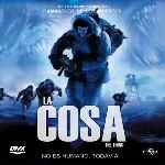 carátula frontal de divx de La Cosa - 2011