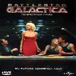 carátula frontal de divx de Battlestar Galactica - Temporada Final