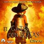 carátula frontal de divx de El Gato Con Botas - 2011 - V2