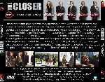 carátula trasera de divx de The Closer - Temporada 07 