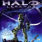 carátula frontal de divx de Halo Legends