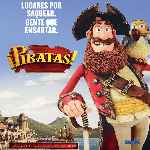 carátula frontal de divx de Piratas - 2012 - V2