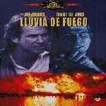 carátula frontal de divx de Lluvia De Fuego - 1994
