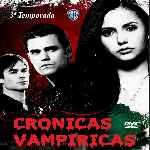 cartula frontal de divx de Cronicas Vampiricas - Temporada 03